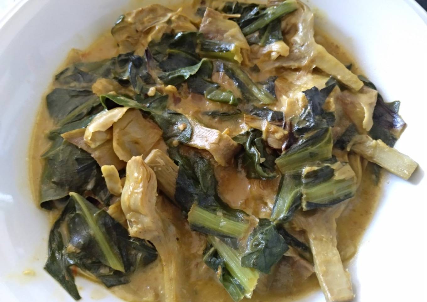 Tm5 - Alcachofas & Acelgas a la cerveza (100% vegetal)