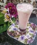 Rooh afza milk sharbat with gond katira