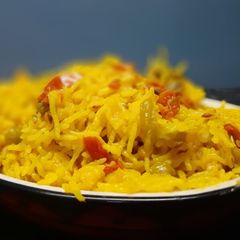 A picture of Masala khichdi.