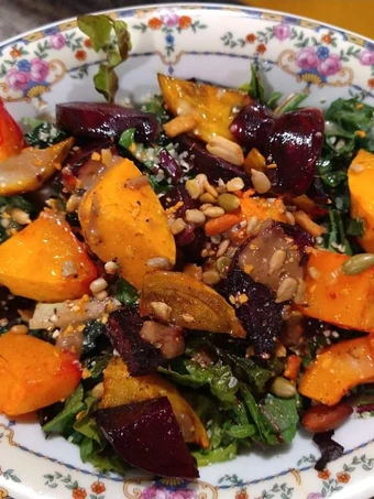 Recipe Butternut beet kale salad the  Makes Drooling Delicious