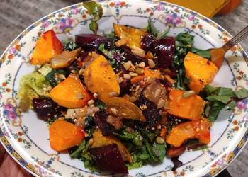 Easy Making Recipe Butternut beet kale salad Delicious Nutritious