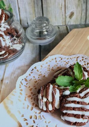 Foto resep Black and white cookies