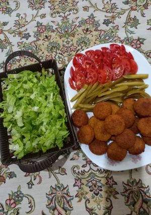 عکسی از دستور فلافل