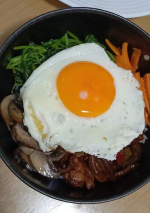 Foto resep Bibimbap Simple