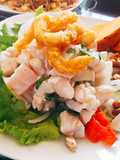 Ceviche de pescado- perca