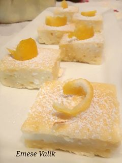 Citromos-túrós álom 🍋 recept fotója