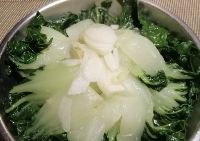 Recipe of Award-winning Boiled Bokchoi