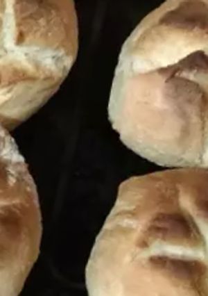 Una foto de Pan casero en 1 hora, al horno