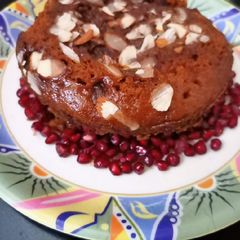 Pomegranate Raisin Cake A picture of Pomegranate Raisin Cake.