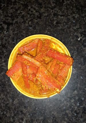 A picture of Carrot pickle.
