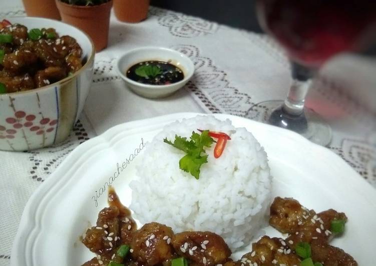 Homemade sesame chicken #task1 #phopbylinimohd
