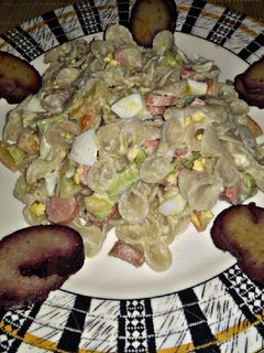 Una foto de Ensalada de corbatines extrarápida
