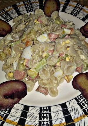 Una foto de Ensalada de corbatines extrarápida