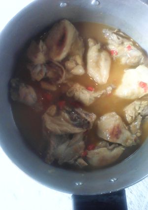 A picture of Chicken curry.
