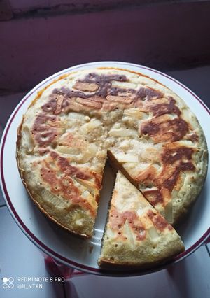 Foto resep Bolu pisang tanpa mixer tanpa oven tanpa kukusan