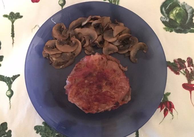 Superburger & funghi