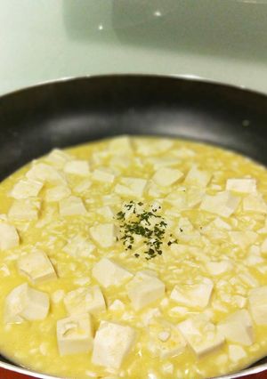 金沙嫩豆腐 的食譜成品照片