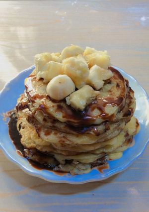 Foto resep Banana pancake coklat
