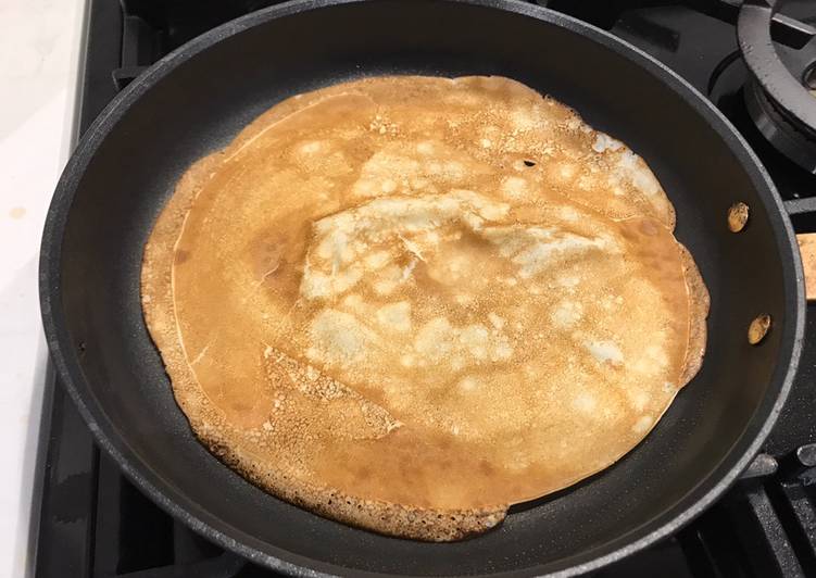 Simple Way to Make Homemade Pancake (British)