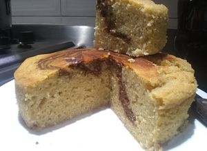 Una foto de Torta marmolada