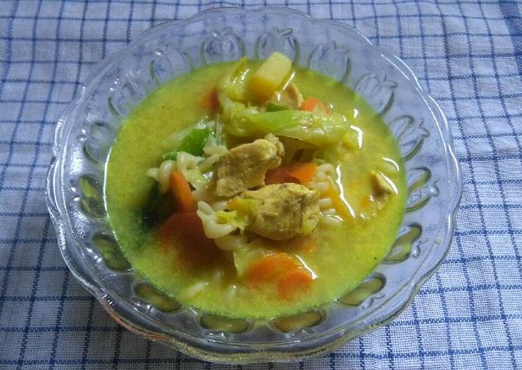 Cara Praktis Membuat Sayur sop bumbu soto ala emak saya Anti Gagal