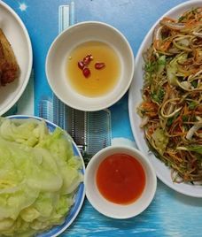 nộm tai heo hoa chuối