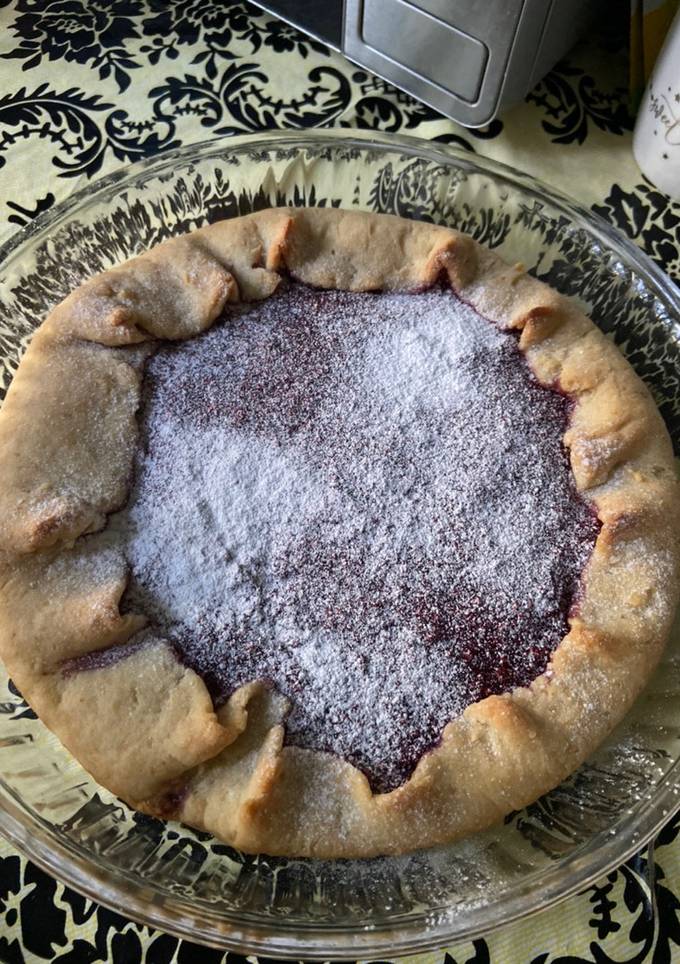 Галета з малиною і полуницею 🍓