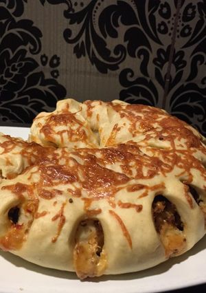 Foto resep Pizza Veggie filling Oncom