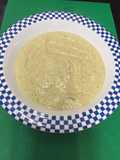 Crema de brócoli y champiñones sofrito