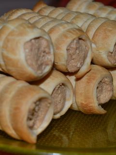 Una foto de Cañoncitos de dulce de leche y ricotta