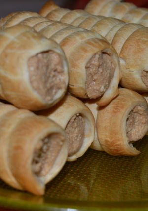 Una foto de Cañoncitos de dulce de leche y ricotta