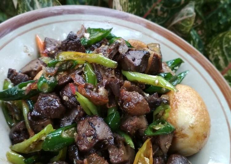 Resep Tumis ati ampela lombok ijo, Sempurna