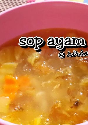 Foto resep Sop ayam sederhana