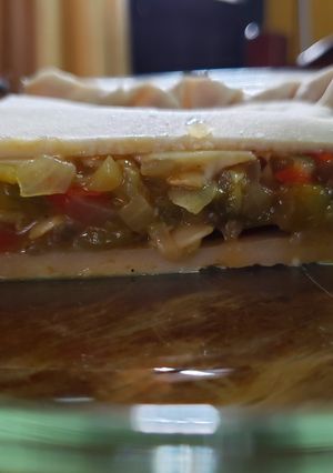 Una foto de Tarta de zapallito, fácil y rico 😋