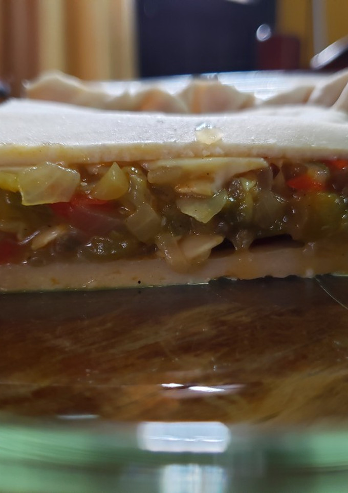 Una foto de Tarta de zapallito, fácil y rico 😋