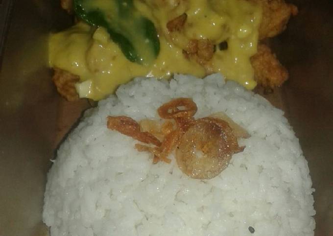 Wajib coba! Bagaimana cara memasak #19 Chicken Pop (Salted Egg Sauce) yang gurih
