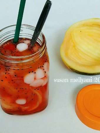 Langkah Mudah untuk Membikin Resep Es blewah yang  Bikin Ketagihan Anti Ribet, Lezat Sekali