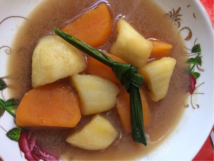 Langkah Mudah untuk Membikin Resep  Kolak Ubi Pisang Fiber Creme yang Enak, Enak Banget