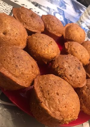 Une photo de Petit cake au yaourt nature avec une touche de chocolat (Nesquik)