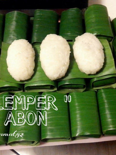 Foto resep "lemper abon"