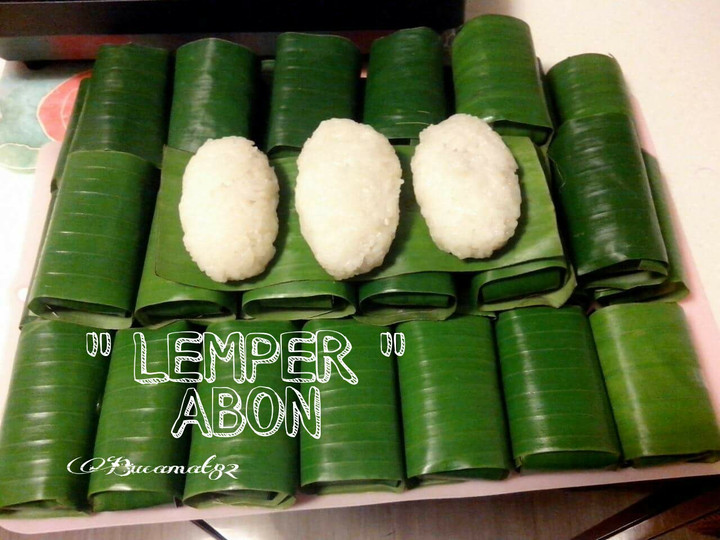 Cara Gampang Membuat &amp;#34;lemper abon&amp;#34; Ekonomis Untuk Dijual