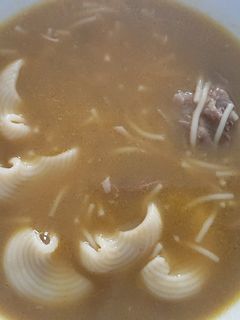 Una foto de Caldo casero