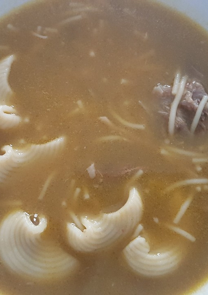 Una foto de Caldo casero