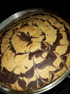 Una foto de Torta dulce marmolada