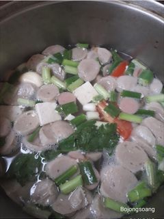 Foto resep Sup Tahu Putih Bakso sosis