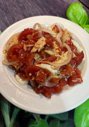 Una foto de Ensalada murciana a mi manera