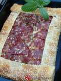 Γκαλέτ (galette) με σαλάμι αέρος