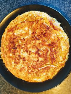 Una foto de Tortilla de patatas y calabacín