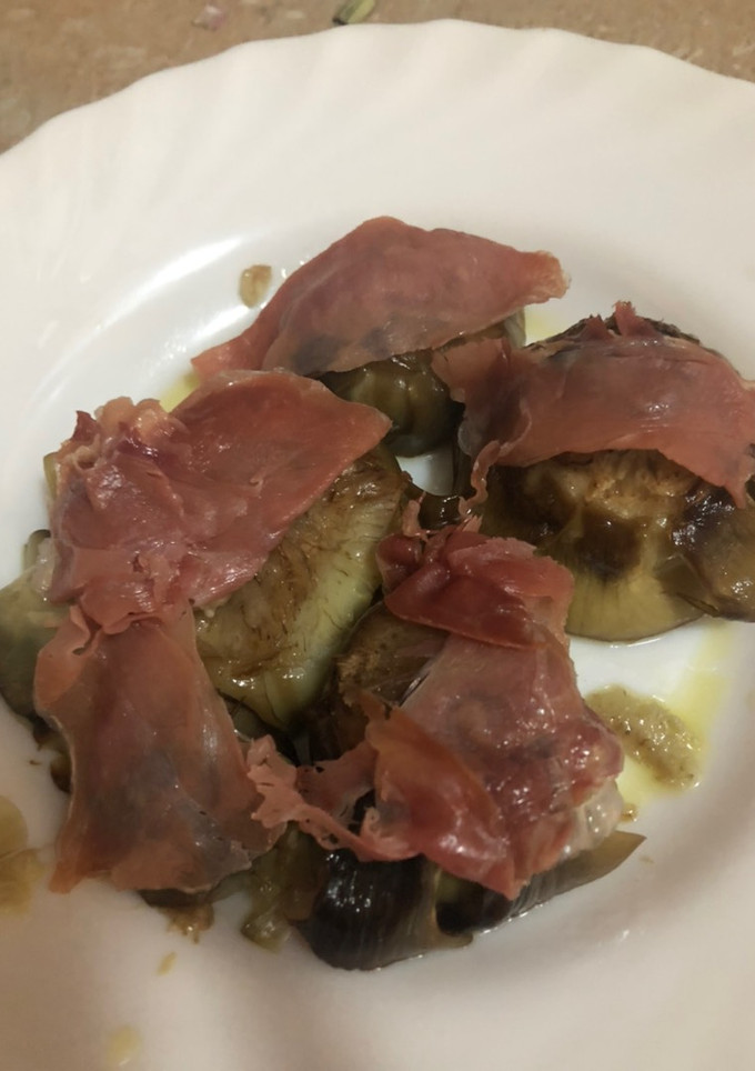 Una foto de Alcachofas confitadas (guarnición) (Crock pot)