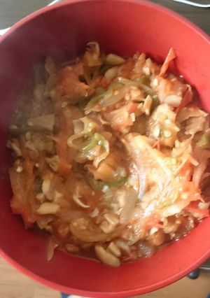 A picture of Mushroom stew.